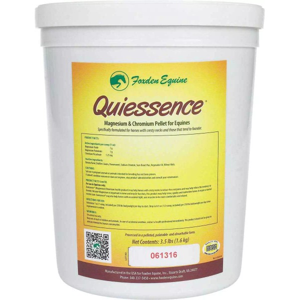 Foxden Equine new Quiessence Magnesium & Chromium Pellet for Horses