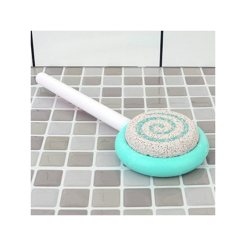 마른발 각질제거기 발꿈치 굳은살 돌 손잡이 스틱형 Dry Foot Callus