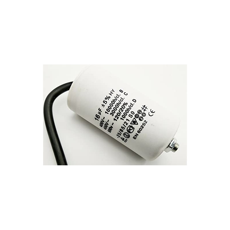 Up to 500 V~ AC 8,10,12,14,16,20,25,35,40,45 µF uf with Cable