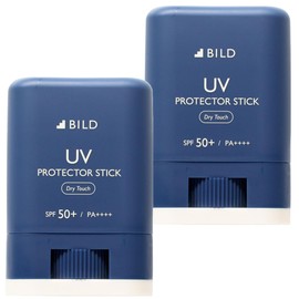 BILD SPF 50+ PA++++ Sunscreen Sticks, Set of 2, UV Sticks, No Dirty Hands, UV Protection, Carrying, Highest Value