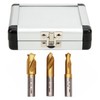 3Pcs HSS CO Cobalt Spot Weld Drill Bit Set Kit
