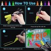 DIGIELE Chalk Pens for Windows, Glass and Mirrors, 8 Colours