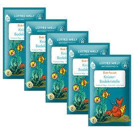 Crinkle Bath Crystals "Best Friends" 5 x 80 g