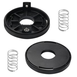 2 Pieces Coil Cover with Spring for Einhell GE-CT 36/30 Li E SOLO for AGILLO 36/255 BL Trimmer Coil Cover Grass Trimmer Flush Cover for Lawn Mower Spare Part