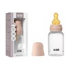 BIBS Baby Bottle 5 oz / 150 ml Natural Rubber