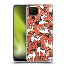Head Case Designs Toy Fox Terrier Dog Breed Pattern 13 Soft Gel Case Compatible for Oppo F17