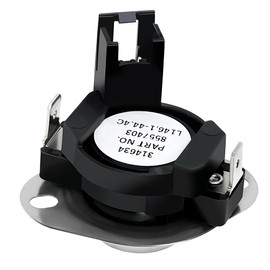 Romalon 8557403 WP8557403 Dryer High Limit Thermostat Replacement Fit for Whirl-pool Maytag Kenmore Thermistor Sensor Replaces 1180102 AP6013164 PS11746386 EAP11746386 MED3500FW1 MED5630HW0 MEDB835DW4