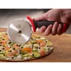 Mercer Culinary Millennia Pizza Cutter with Red Handle, 4 Inch