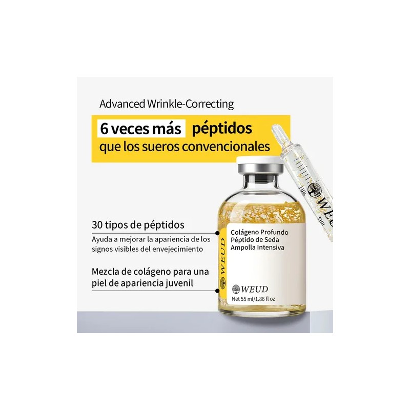 Suero Weud Colágeno Profundo Péptido De Seda 55 Ml