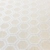 CAIT CHAPMAN HOME COLLECTION Yarn Dyed Metallic Geometry Tablecloth (60"