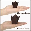Funtery 600 Pcs Mini Size Tulip Cupcake Liners Mini Baking