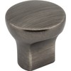Hardware Resources - Jeffrey Alexander 1'' Diameter Zinc Diecast Cabinet