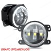 SHENKENUO 4 Inch LED Fog Lights Front Bumper Driving Lamp