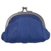 100% Leather Small Change Purse with Clasp BL