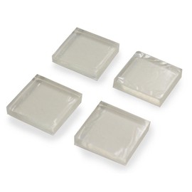 Pro-7 Mat P-N30C Proseven Earthquake Resistant Mat, 1.2 x 1.2 inches (30 x 30 mm), Pack of 4, Clear