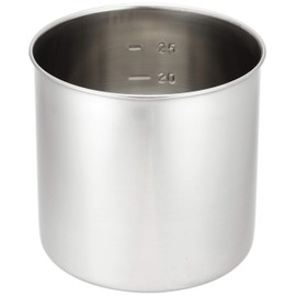 Clover molybdenum round kitchen pot with scale 16 cm Hands Free