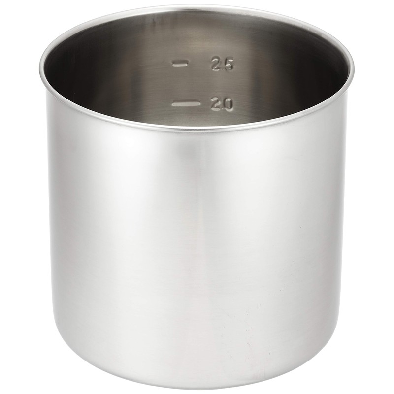 Clover molybdenum round kitchen pot with scale 16 cm Hands