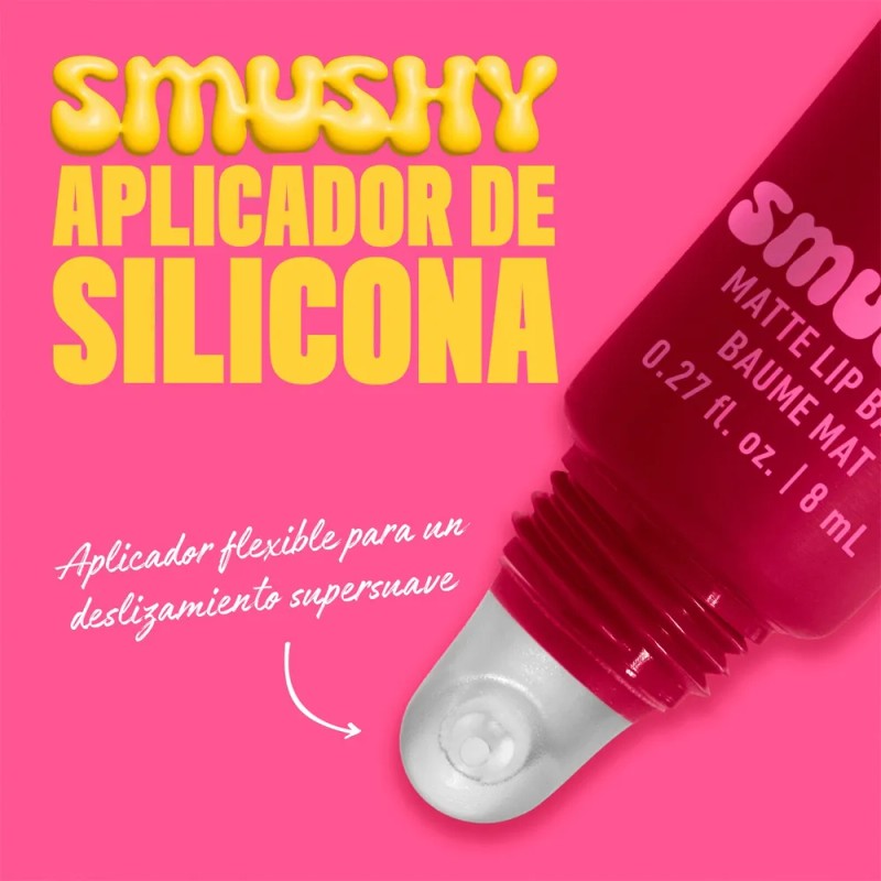 Bálsamo Labial Smushy Matte De Nyx Professional Makeup Squeeze N