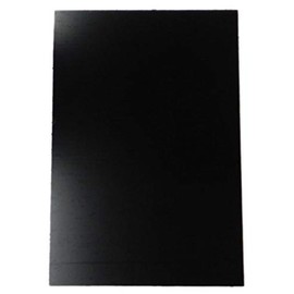 3046-1 PPLS Japanese ABS Sheet, 11.8 x 7.9 inches (300 x 200 mm), Black (0.04 inch (1.0 mm) thick)