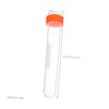 GLEAVI 10ml Mini Storage Bottles Caps Test Tube Vials Vials