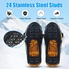 Ice Snow Grips Crampons Traction Ice Cleat Spikes Non-Slip Over