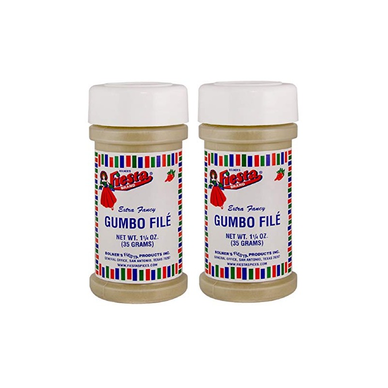 Bolner's Fiesta Brand Gumbo File' 1.25 Ounce Shaker (Pack of