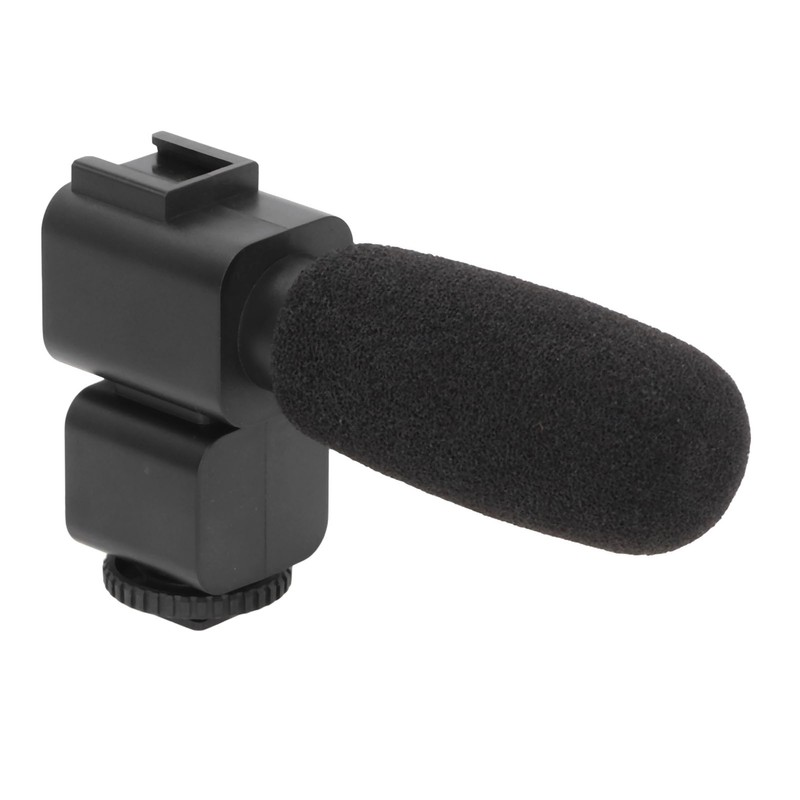 Video Recording Microphone Wide Range Frequency Shock Absorbing Stereo Interview