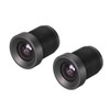 sourcing map 2 Pcs CCTV Camera Lens 3.6mm Focal Length