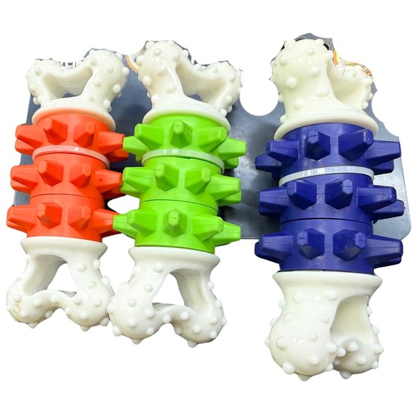Zvire Dog Chew Toy – Giggle Bone with Rotating Nylon
