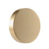USAMILY Solid Brass Round Block, Diameter 80mm/3.15 inch, Thickness 12mm/0.47