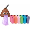 Bolsas para Perro con 12 Rollos Biodegradables con dispensador, Porta