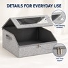 Hat Storage Box for Baseball Cap Organization – Clear Viewing