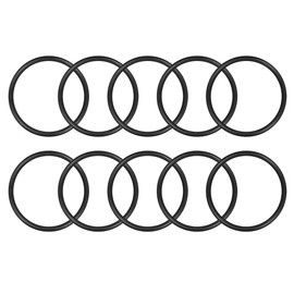 sourcing map Metric Nitrile Rubber O-Rings Seal 90 mm AD 80 mm ID 5 mm Width Pack of 10