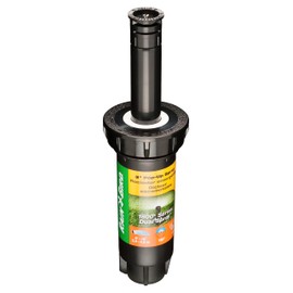 Rain Bird 1803DSH Professional Dual Spray Pop-Up Sprinkler, 180° Half Circle Pattern, 8' - 15' Spray Distance, 3" Pop-up Height