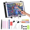 AUAUY A4 LED Light Pad for Diamond Painting Kit, 3