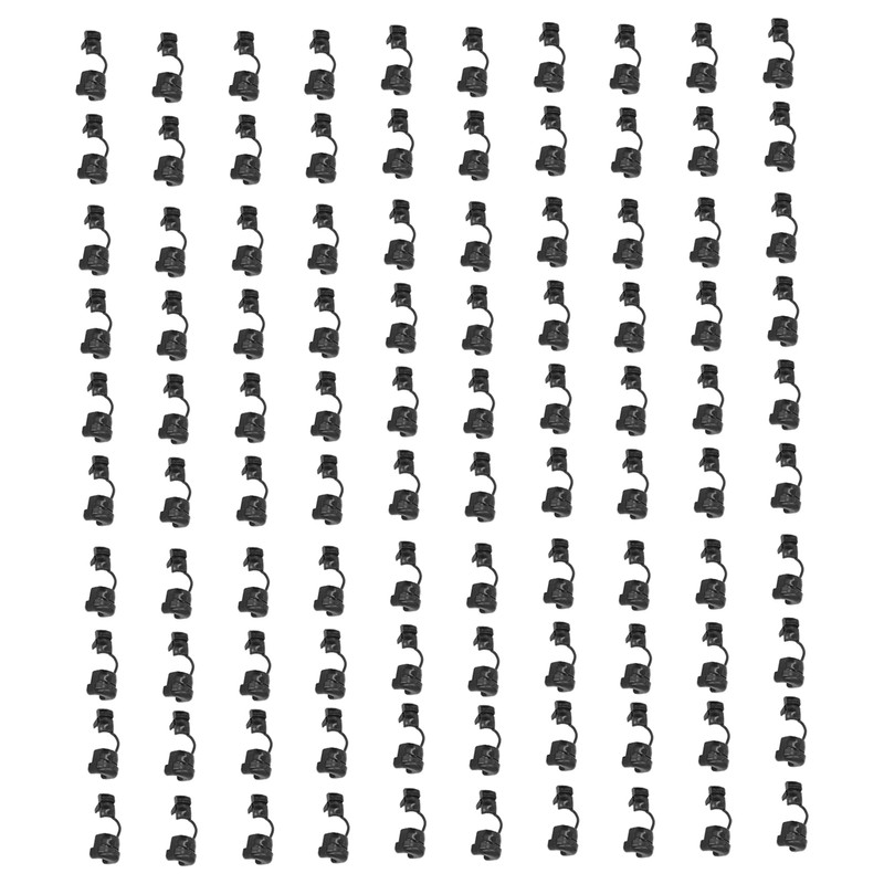 100Pcs Nylon Wire Grommet Strain Relief Bushing Electric Cable Fixing