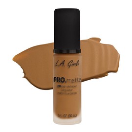 LA GIRL HD PRO MATTE FOUNDATION, WARM SIENNA #GLM679