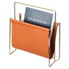 Fabulaxe Magazine Holder and Rack for Desktop, Home Office, Living