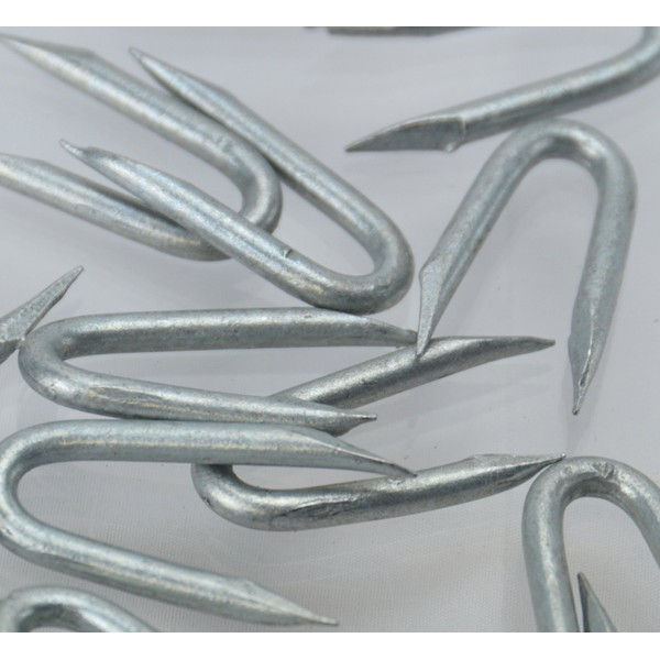 Galvanised Staples (CHOOSE YOUR NAIL SIZE) (CHOOSE YOUR PACK SIZE)