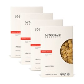 Monograno Felicetti Kamut Chiocciole Pasta Italian Organic Non-GMO 17.6oz (500g) 4 Pack