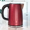 OVENTE Electric Kettle, 1.7L Stainless Steel Fast Boiling Water Heater