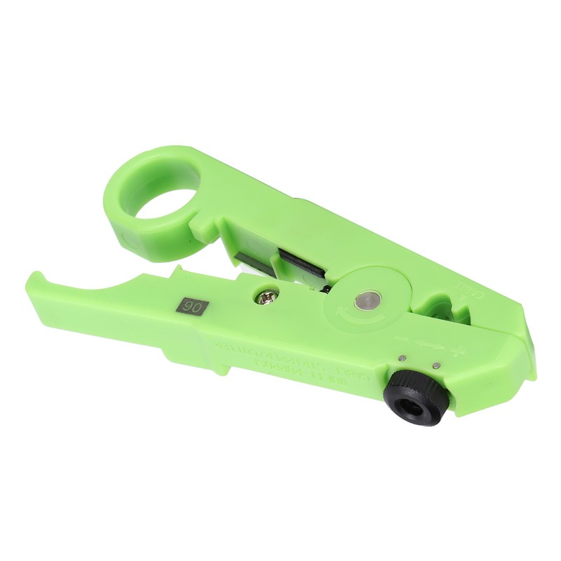 Wire Stripper Adjustable Blade Depth Easily Use Universal Cable Stripper