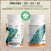 Omega-3 Vegan + D3 & K2 (60x), 1100mg Algae Oil