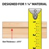 Outwater Plastics Flexible Polyethylene 1-1/4 Inch Off-Set Barb T-Molding in