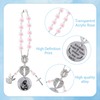 MOIZYNG Car Rosary & Keychain Car Accessories, Christian Jesus Angel