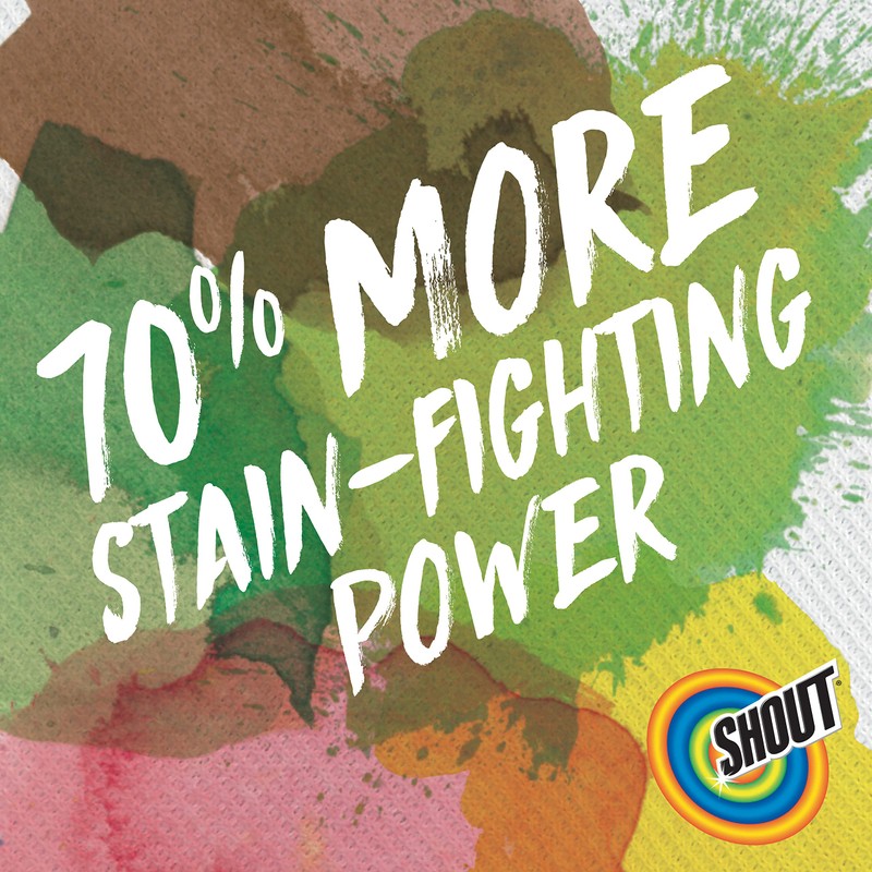 Shout Advanced Spray and Wash Laundry Stain Remover Gel, Best