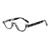 4 Pairs of Colorful Fashion Half Moon Frame Reading Glasses