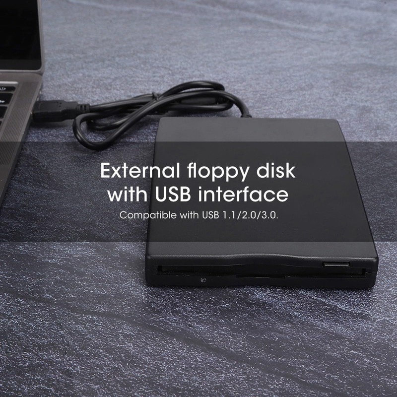 CCYLEZ 3.5 Inch USB Floppy Drive, Portable Card Reader, Ultra