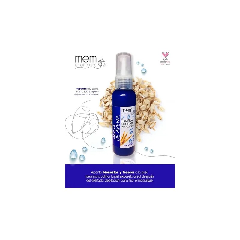 Tónico Facial, Agua De Avena (cruelty Free & Vegan )