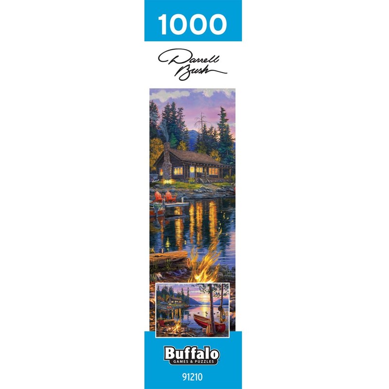 Buffalo Games - Darrell Bush - Canoe Lake - 1000